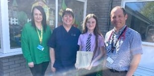 Young girl supports diabetes cause with charity