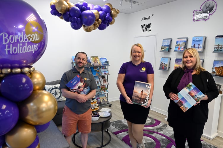 Bordessa Holidays opened their new Tenby office on Monday, April 27, 2026