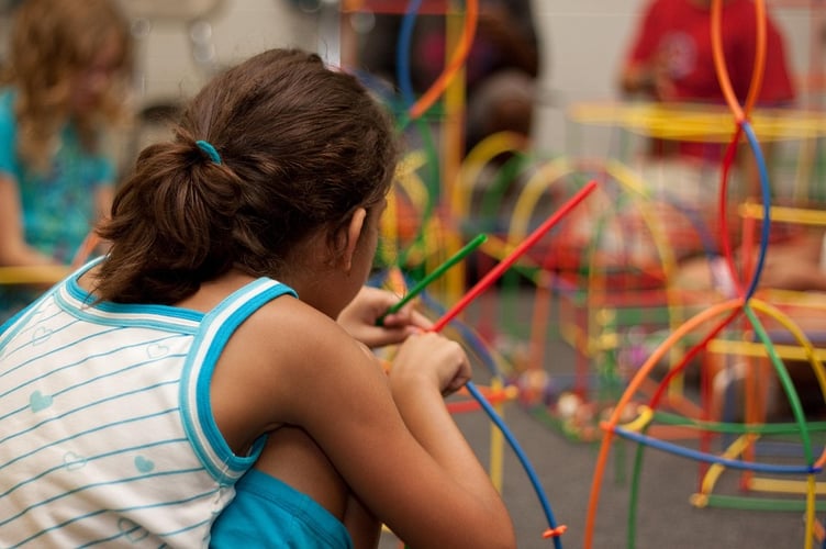 children playing
