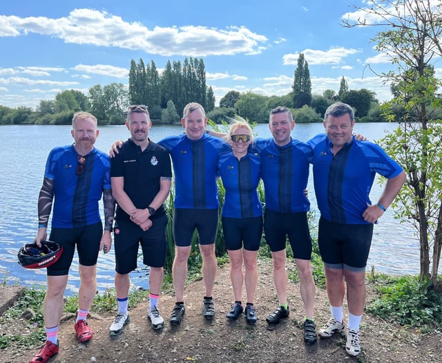 Police cycle tour raises funds for fallen officers' families