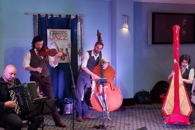 The Transatlantic Hot Club at The Plas Hotel, Narberth