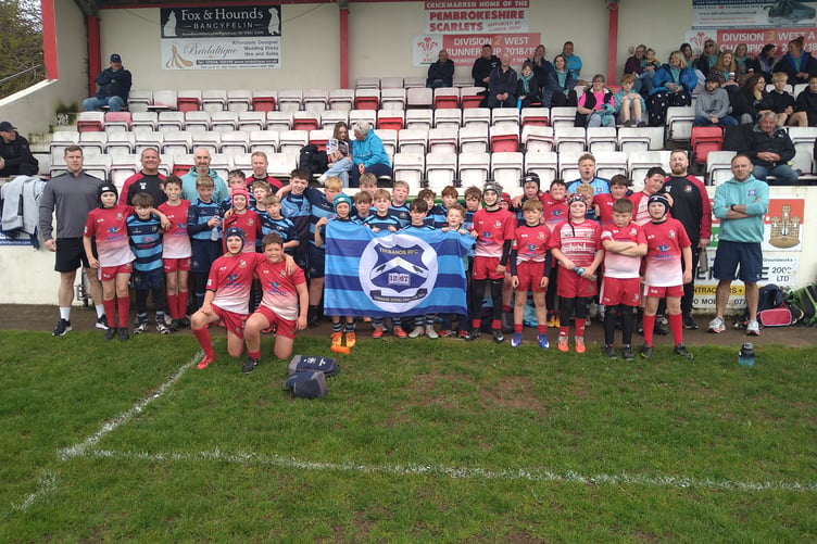 Pembroke U10s hosted Trebanos