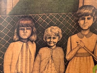 Lynn Stuart opens 'Hubberston Girls' exhibition
