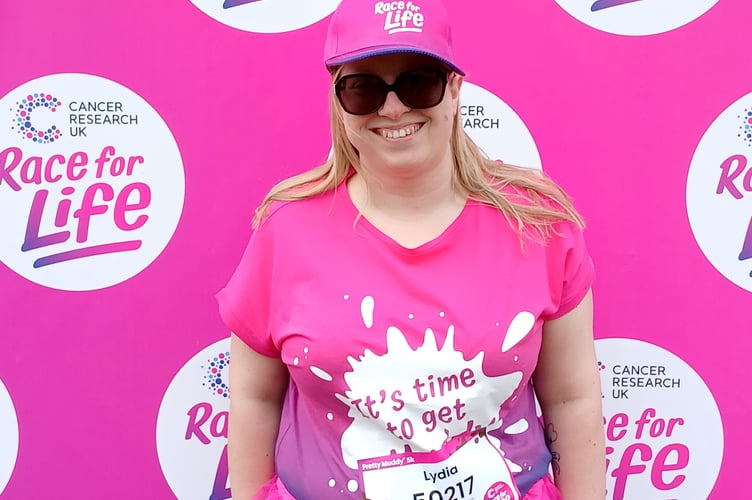 Lydia Thomas who took part in Pretty Muddy Cardiff
