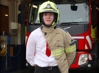 Meet Wales' youngest on-call Firefighter