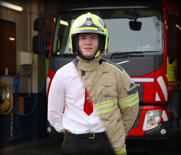 18-year-old Bobi Jones balances life as a sixth-form pupil with a role few adults ever taken on - he is one of Mid and West Wales Fire and Rescue Service’s youngest Firefighters.