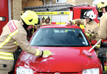 Firefighters charity car washes across Pembrokeshire