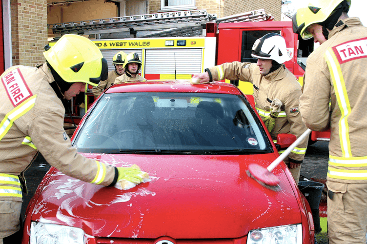 Mid and West Wales Fire and Rescue Service will be hosting fundraising car washes at stations in Pembrokeshire over the next few weeks.