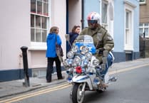 WATCH: Scooter Rally rides into Tenby - 25 years after first event