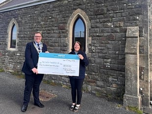 Milford Haven Council's boost for Paul Sartori Hospice