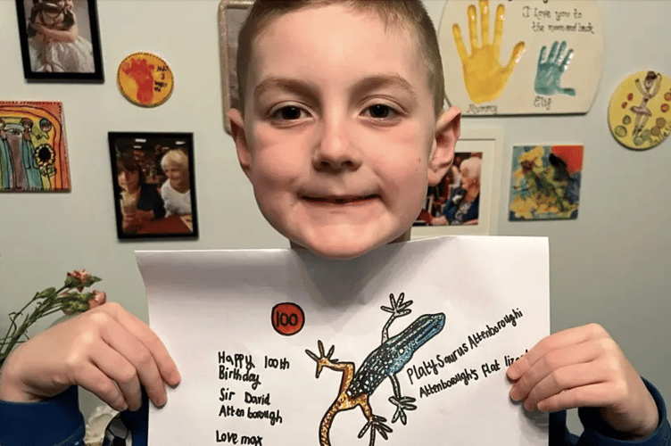 Max has been a fan of Sir David for as long as he can remember,