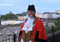 Cllr Dai Morgan installed as Tenby Mayor for historic fourth term