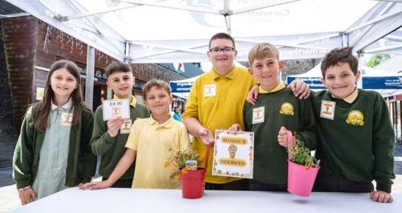 Carmarthenshire’s young entrepreneurs at Junior Traders Markets