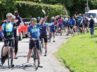 Police cycle 75 miles for fallen colleagues