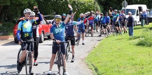Police cycle 75 miles for fallen colleagues
