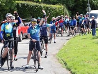 Police cycle 75 miles for fallen colleagues