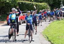 WATCH: Police officers and staff cycle 75 miles for fallen officers