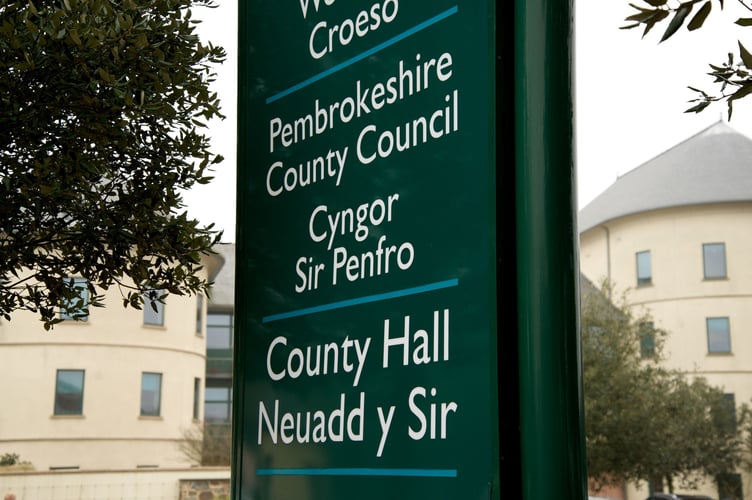 County Hall, Pembrokeshire County Council.
