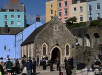 Filming for new crime drama set in Tenby gets underway