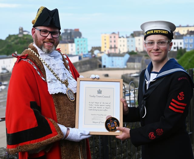 Tenby Sea Cadets seek ex-members for 75th celebration