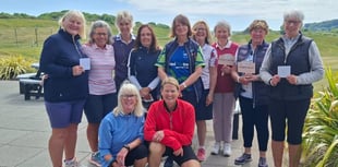 Tenby ladies raise £750 for Alzheimer’s Society