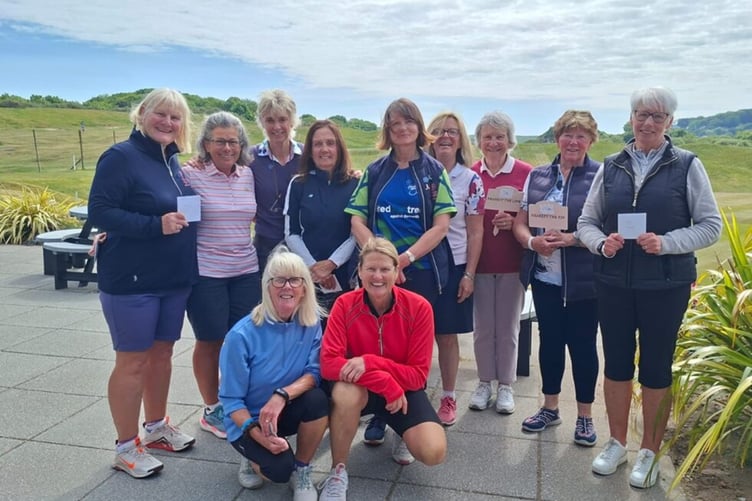 Competitors at the Lady Captain’s Charity Day