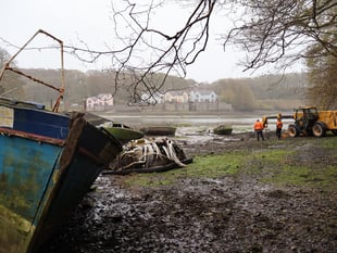 Port tackles derelict vessels and marine fly-tipping
