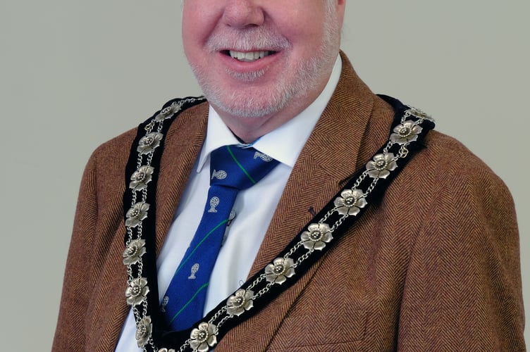 Cllr Delme Harries. 