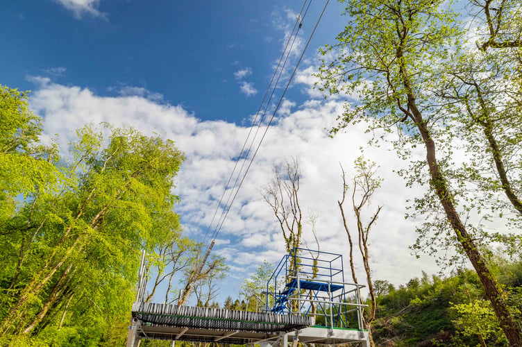 Adventure seekers will also be able to experience two new guided zip line adventures.
