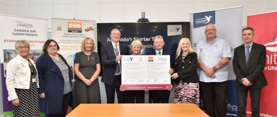 Carmarthenshire County Council has signed the TUC Cymru Twf Charter