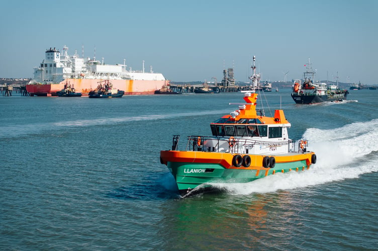 Milford Haven Port's new pilot boat, Llanion, has been a key Port investment during 2025.