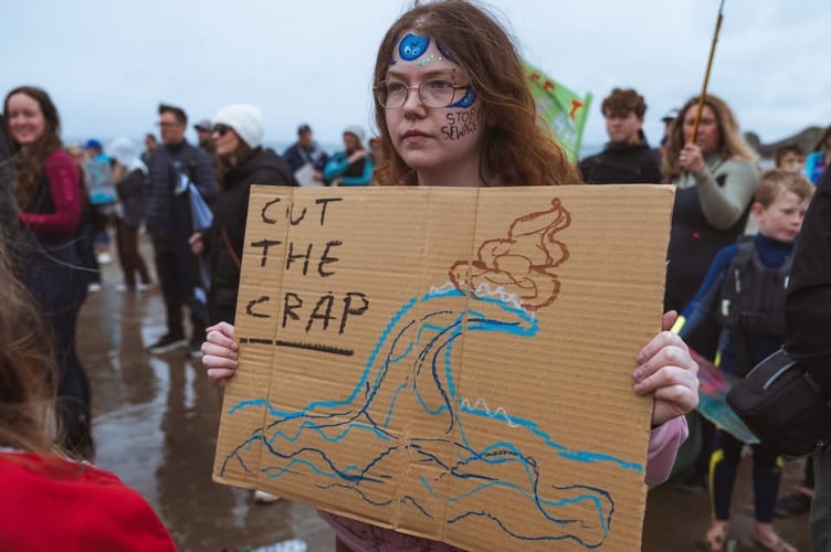 Paddle out Protest
