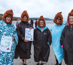 Pembrokeshire protest demands action on sewage pollution