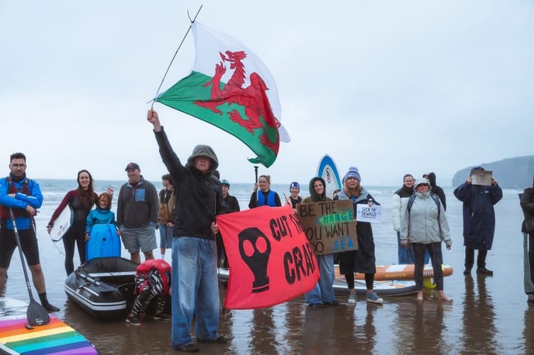 Paddle out Protest