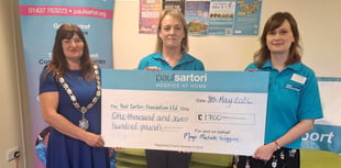 Mayors raise over £3,800 for charity