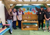 Student's wooden play equipment enhances Glangwili hospital ward