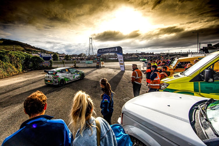 Atmosphere during the FIA European Rally Championship in Aberytswyth,United Kingdom on 05, September 2025 // @World / Red Bull Content Pool // SI202509050736 // Usage for editorial use only //