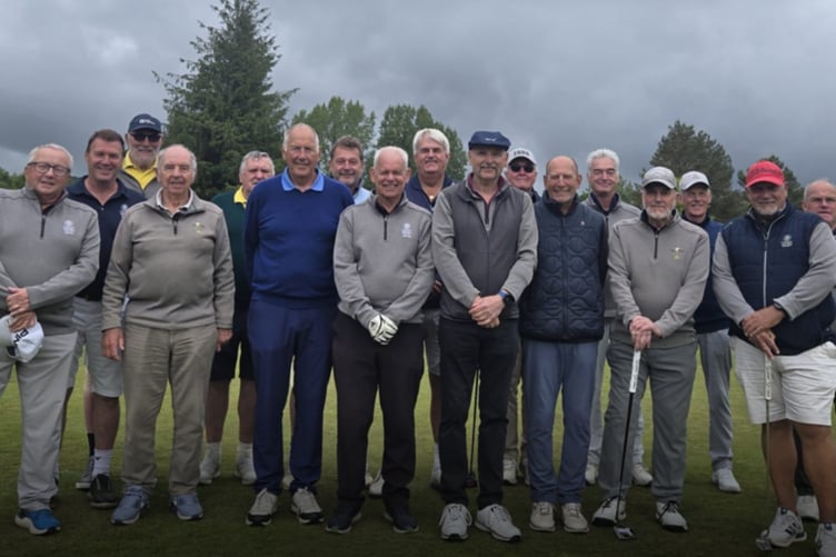 Tenby golfers at Mond Golf Club in Swansea