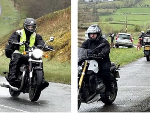 Dyfed-Powys police promote BikeSafe