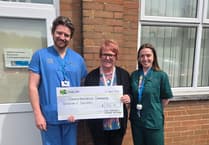 Paediatric Nurse Lisa Cockroft's fire walk for children's charity