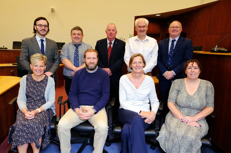 Cllr Tessa Hodgson becomes Pembrokeshire's first female council leader as she confirms her new cabinet lineup.