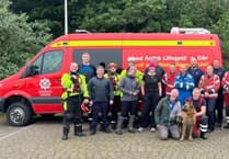 Lunar the Dog rescued in Pembroke Dock after embankment fall