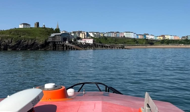 Tenby RNLI lifeboat volunteers had a hectic Bank Holiday with six launches