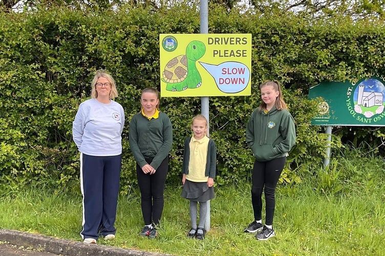 St Oswalds school road safety