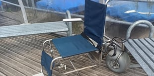 Appeals for info on vandalised Saundersfoot beach wheelchair