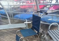 Appeals for info on vandalised Saundersfoot beach wheelchair
