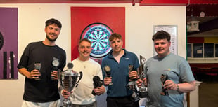 Double success for Tenby darts league newcomers
