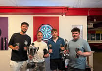 Tenby District Darts League: double success for newcomers