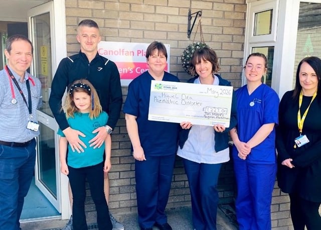Tom's marathon for Carmarthenshire diabetes centre support