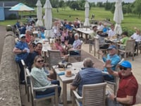 Derrick Trophy day raises hundreds for hospice charity